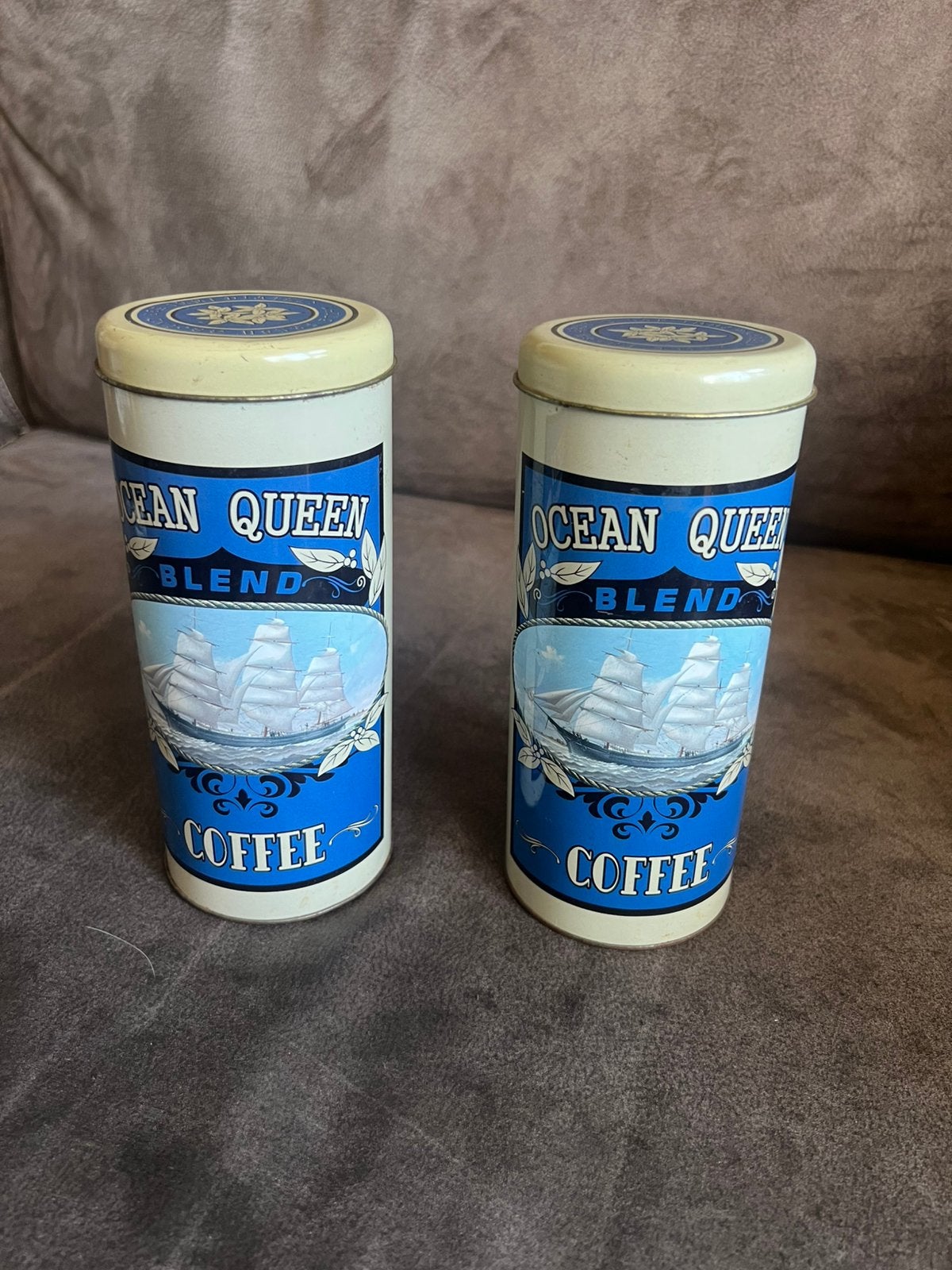 Vintage Retro Koffieblikken., Verzamelen, Blikken, Ophalen of Verzenden, Zo goed als nieuw, Koffie, Overige merken