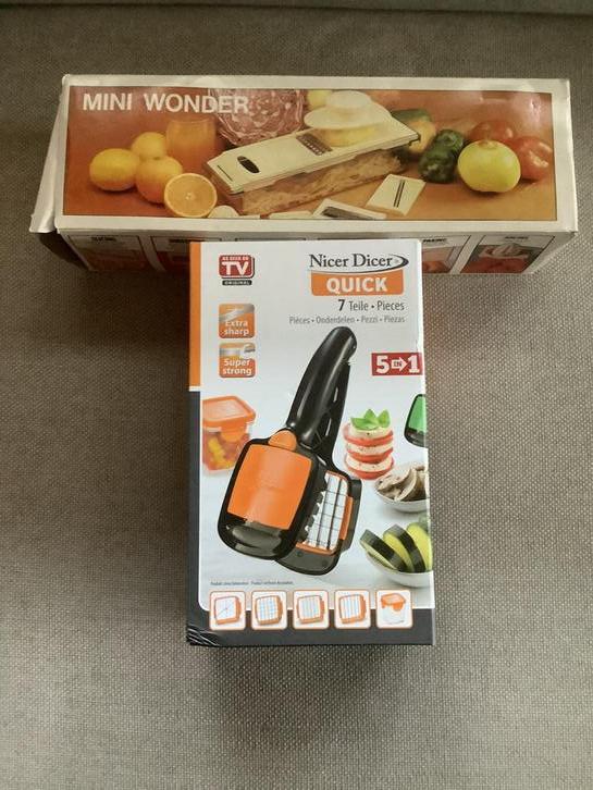 Raspers & Snijders voor Groente & Fruit ( nieuw ), Ophalen of Verzenden, Nieuw