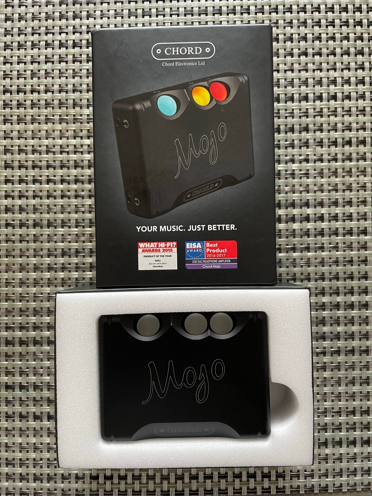 Chord Mojo (versie 1) Draagbare DAC/Hoofdtelefoonversterker, Ophalen of Verzenden, Gebruikt