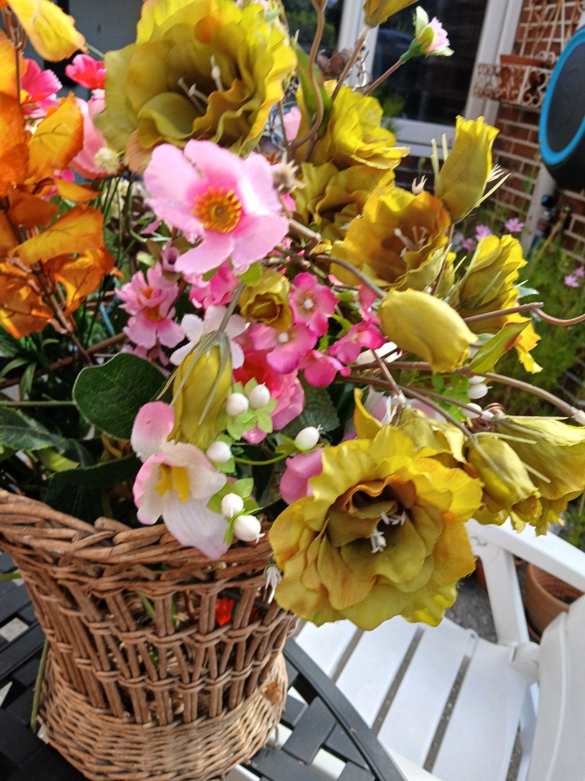 heel veel kunstbloemen, Ophalen of Verzenden, Zo goed als nieuw, Meerkleurig, Binnen