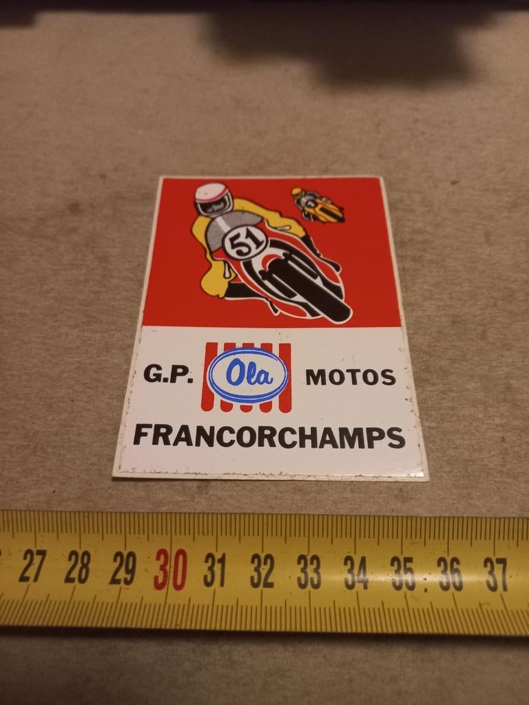 Gp motors francorchamps/ola, Ophalen of Verzenden, Zo goed als nieuw