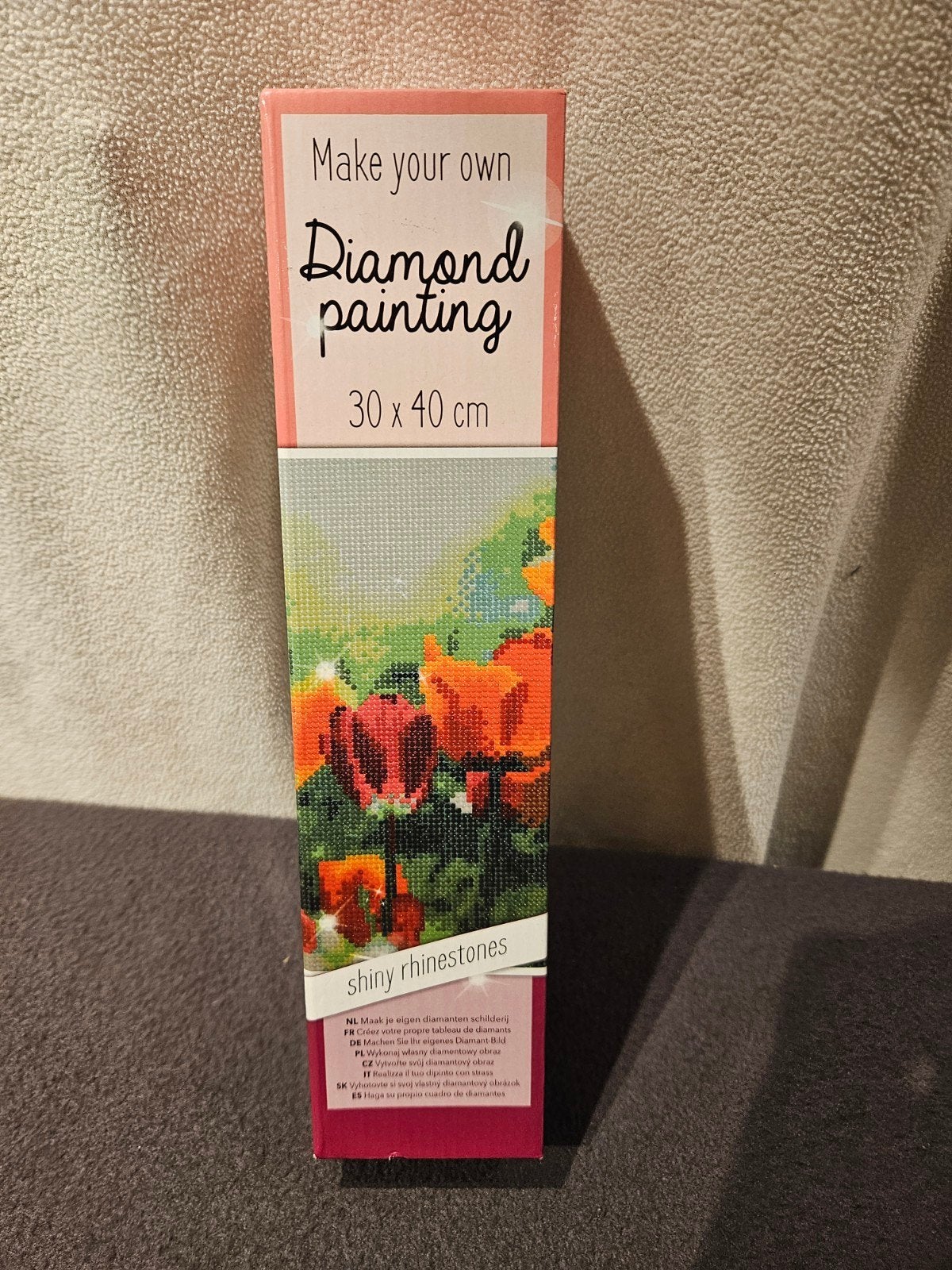 Diamond Painting Set 30x40 cm - Nieuw in Verpakking, Diamond painting, Nieuw, Meerkleurig, Natuur en Bloemen