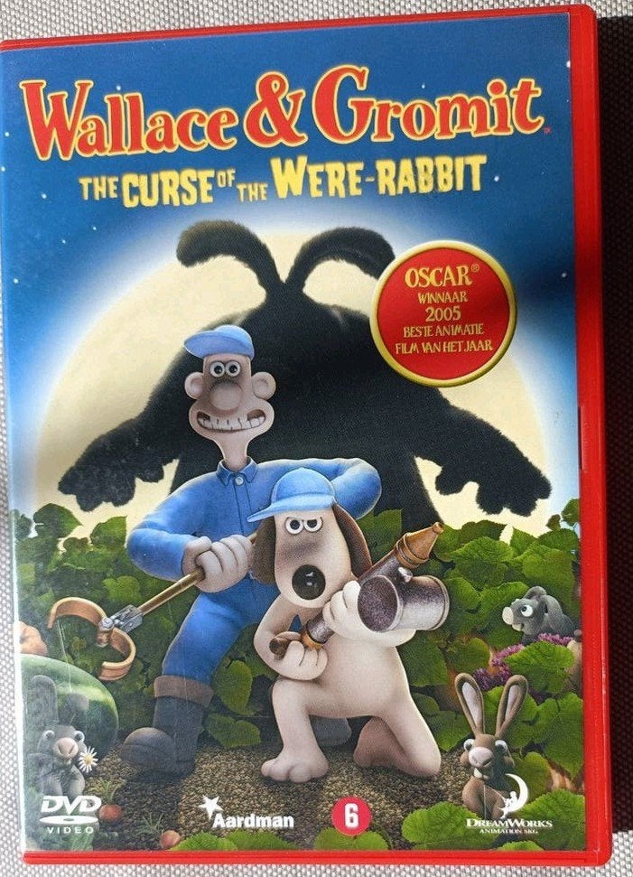 Wallace & Gromit: The Curse of the Were-Rabbit DVD, Ophalen of Verzenden, Zo goed als nieuw, Amerikaans