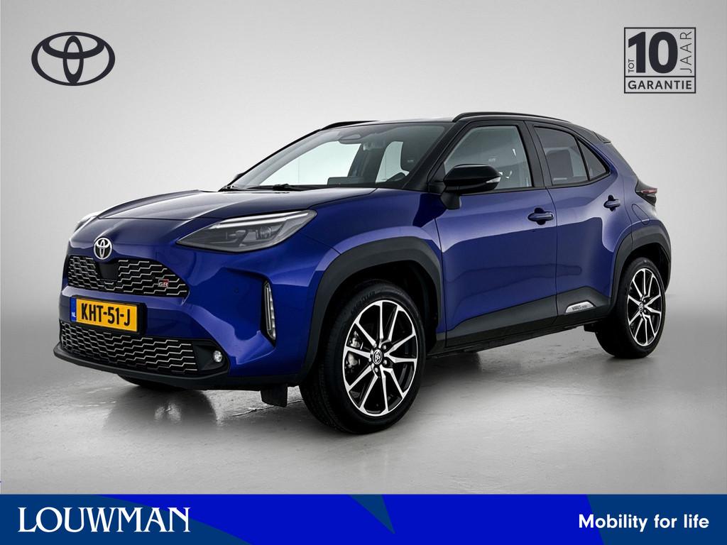 Toyota Yaris Cross 1.5 Hybrid 130 GR Sport | Stoel + Stuurve, Auto's, Toyota, 12 maanden, Gebruikt, Blauw, 1490 cc