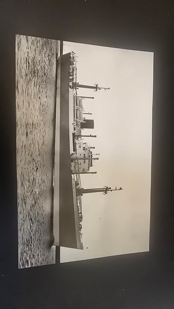 Originele foto m.s. "BLITAR" Koninklijke Rotterdamse Lloyd, Ophalen of Verzenden, Zo goed als nieuw
