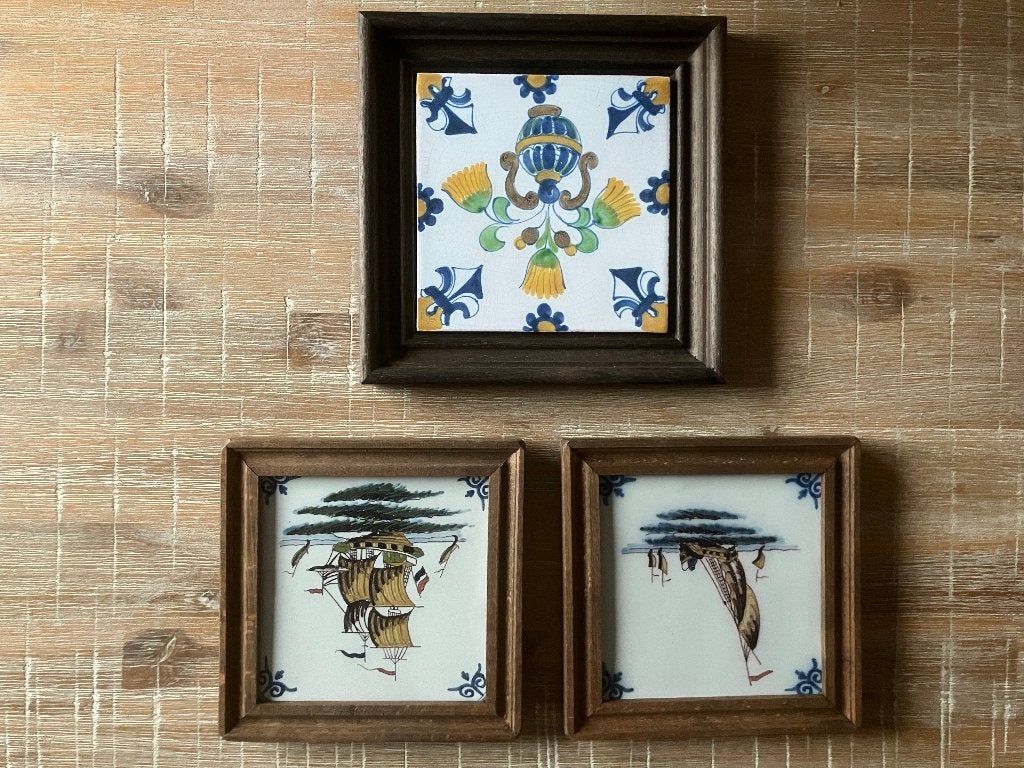 Keramische wandtegels, Ophalen