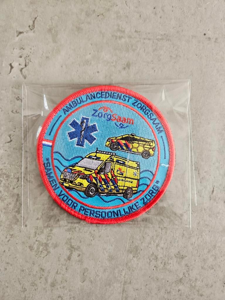 Patch Ambulance Zorgsaam, Ophalen of Verzenden, Nieuw