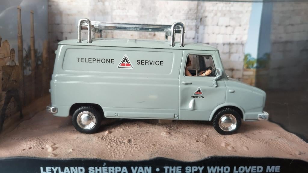 Leyland Sherpa Van 007 The spy who loved me James Bond Pol, Overige merken, Auto, Verzenden, Nieuw