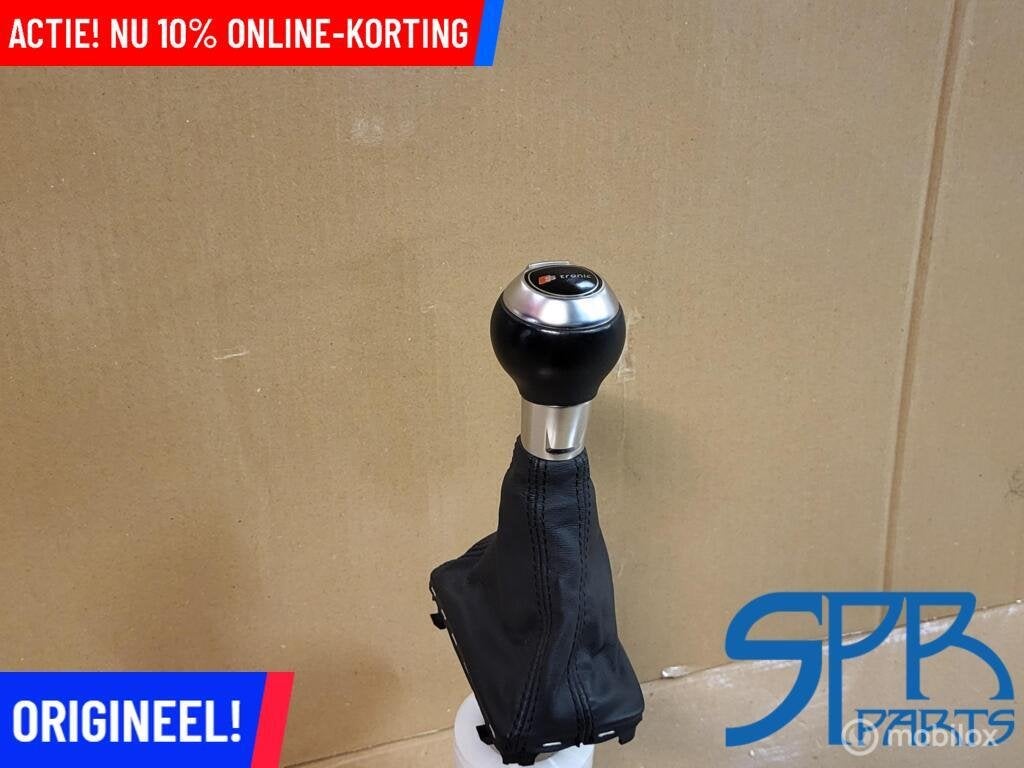 AUDI A1 8X S-TRONIC LEDEREN POOKKNOP AUTOMAAT HOES DSG POOK, Gebruikt, AUDI, Audi, Ophalen of Verzenden