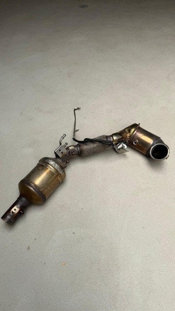 Originele Downpipe met OPF Filter voor Golf 8 GTI Clubsport, Ophalen, Volkswagen
