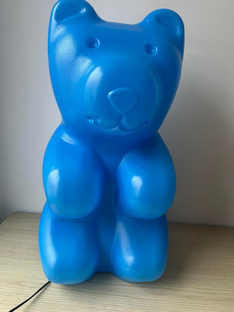 Blauwe Beer Messow Lamp 90’s Duitsland, Ophalen, E27 (groot), Led-lamp