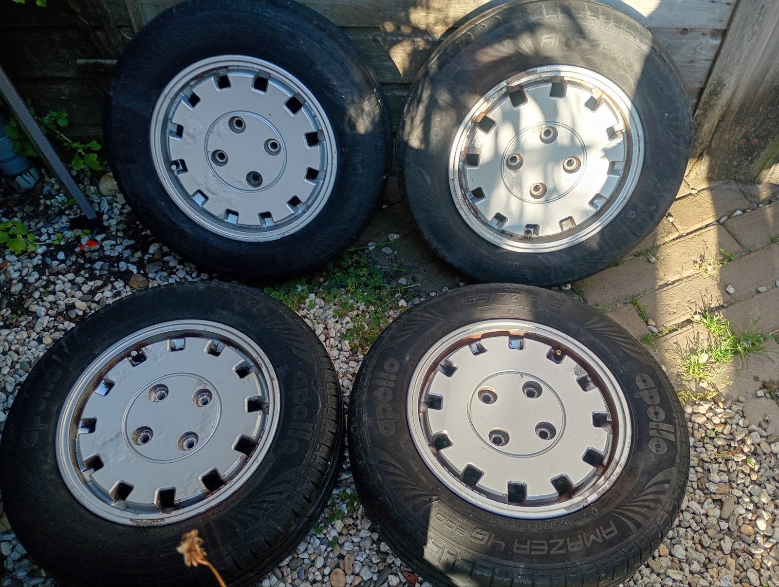 Peugeot 205 GTX ,XT, Roland Garros banden en velgen, Ophalen of Verzenden