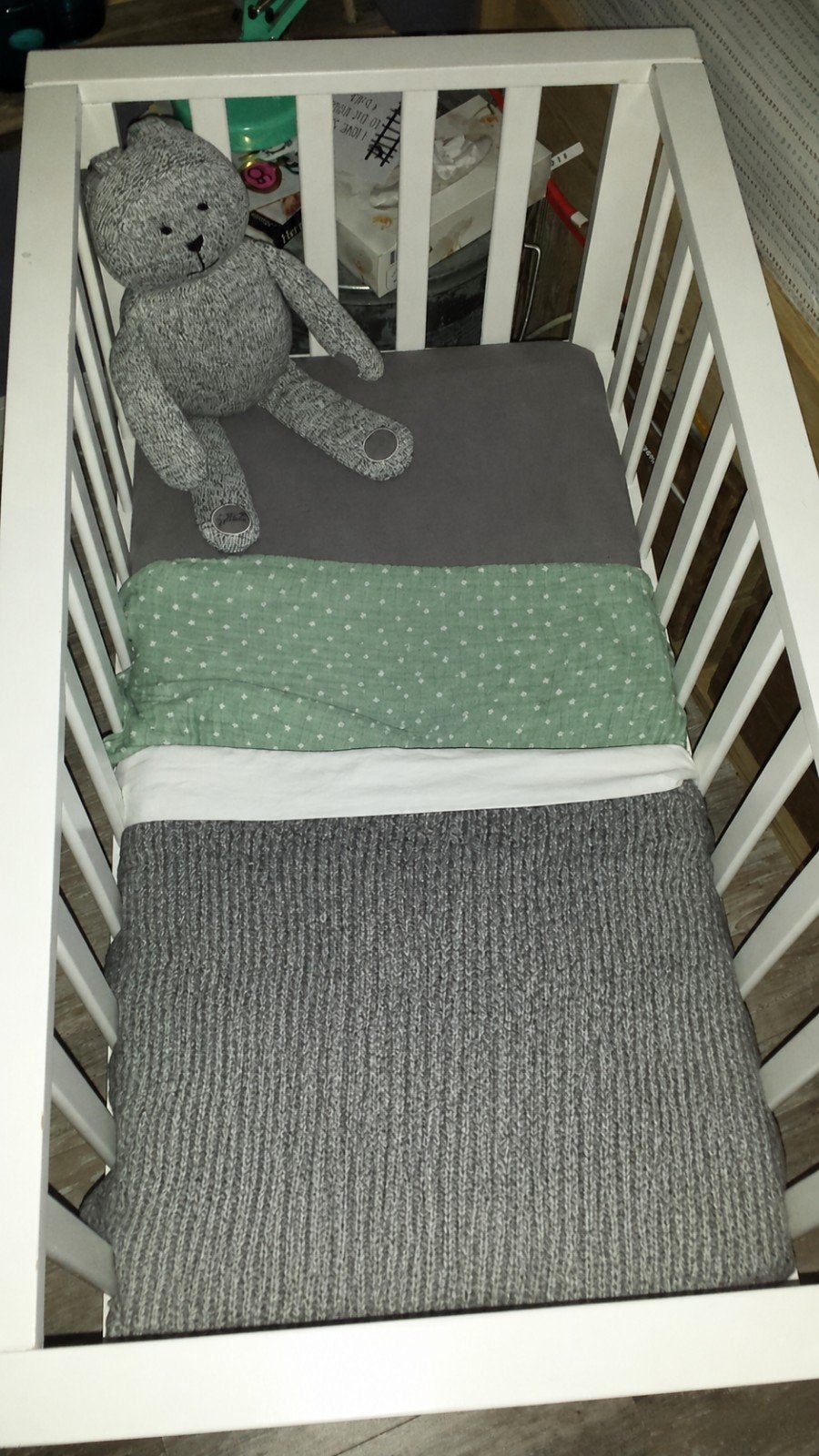 Geuther Laura Co-sleeper / Babywieg (90x40 cm) – Compleet, Kinderen en Baby's, Ophalen, Gebruikt, Wieg
