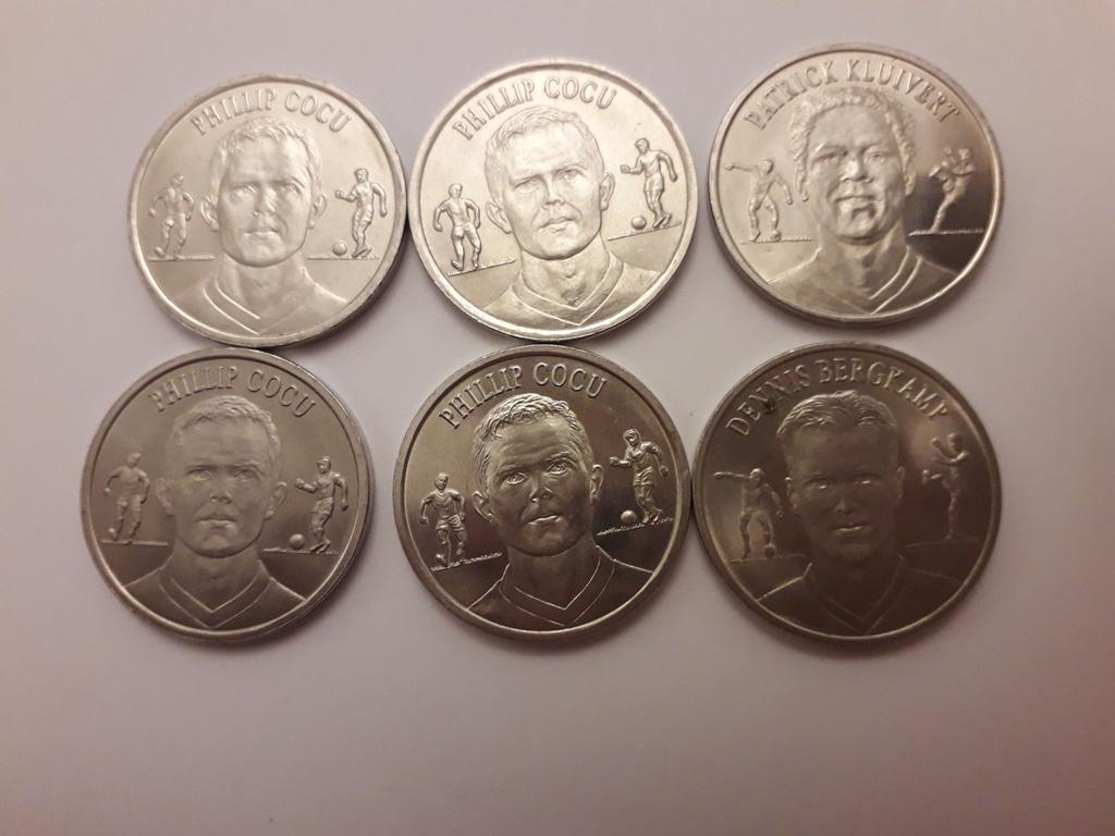 Voetbalmunten , verzameling munten ,  jaar v uitgifte  2000, Ophalen, Nieuw, Overige typen