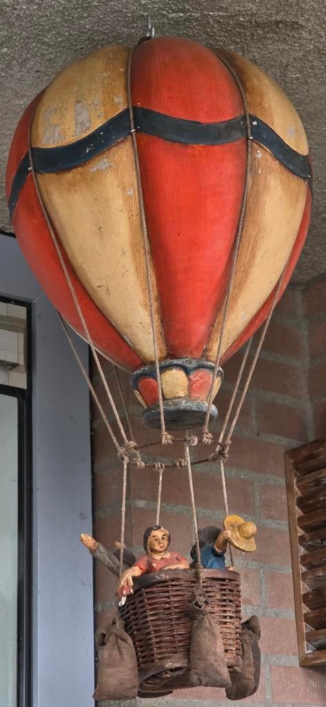 Unieke hangende luchtballon decoratie, Ophalen of Verzenden, Gebruikt