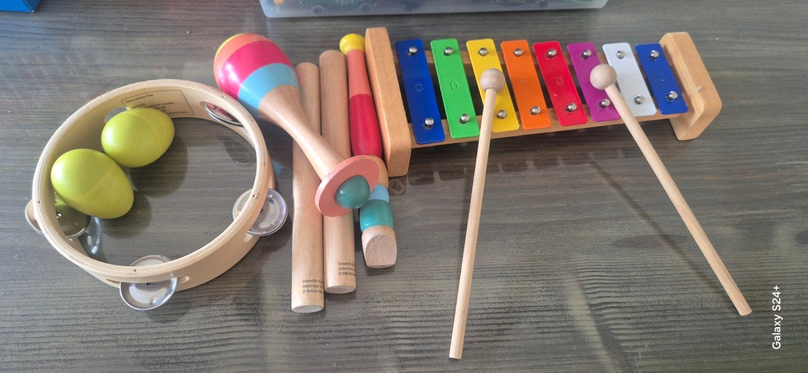 Houten Muziekinstrumenten Set voor Kinderen, Ophalen