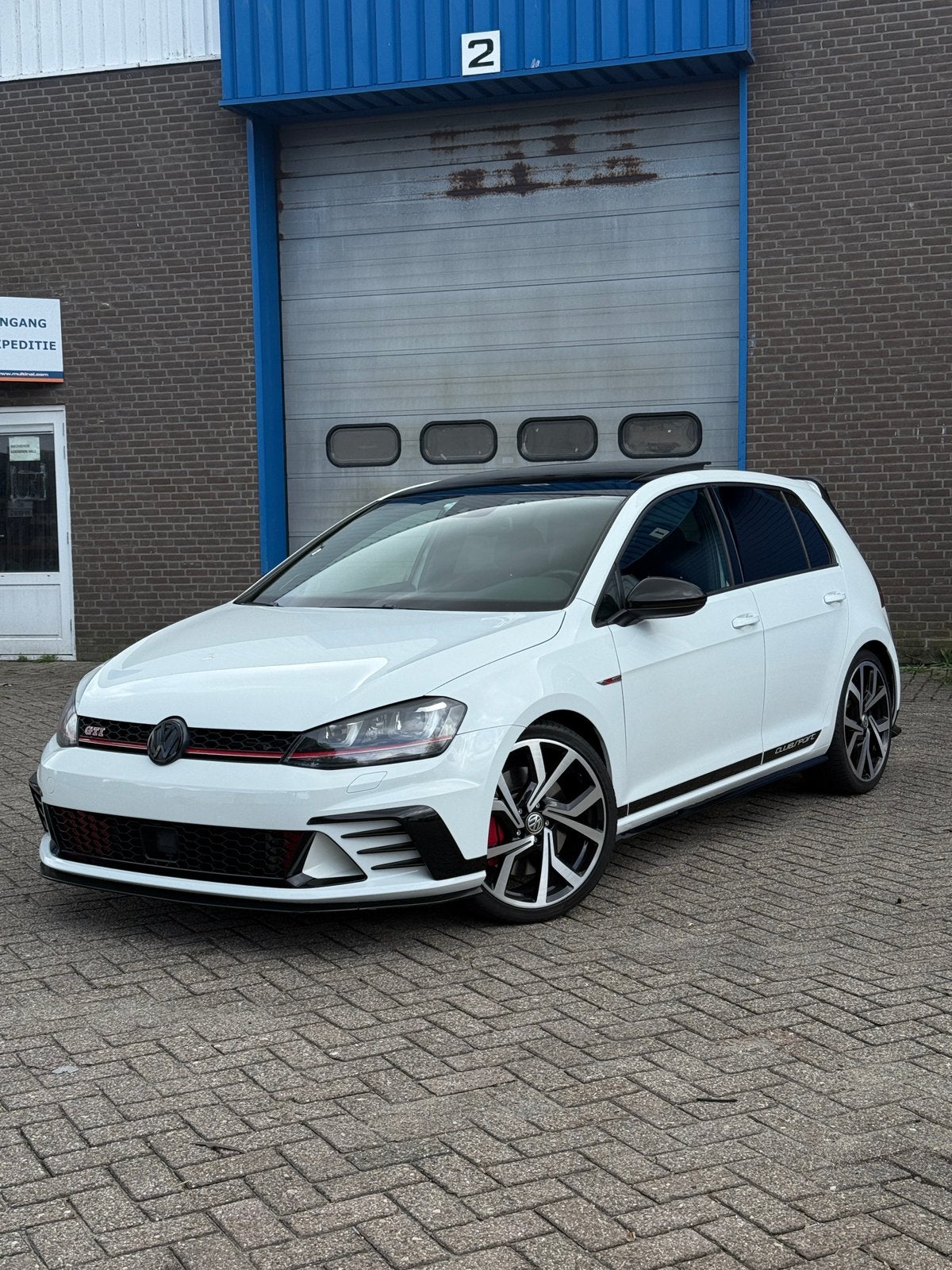 Volkswagen golf gti clubsport, Auto's, Automaat, 4 cilinders, Wit, Hatchback
