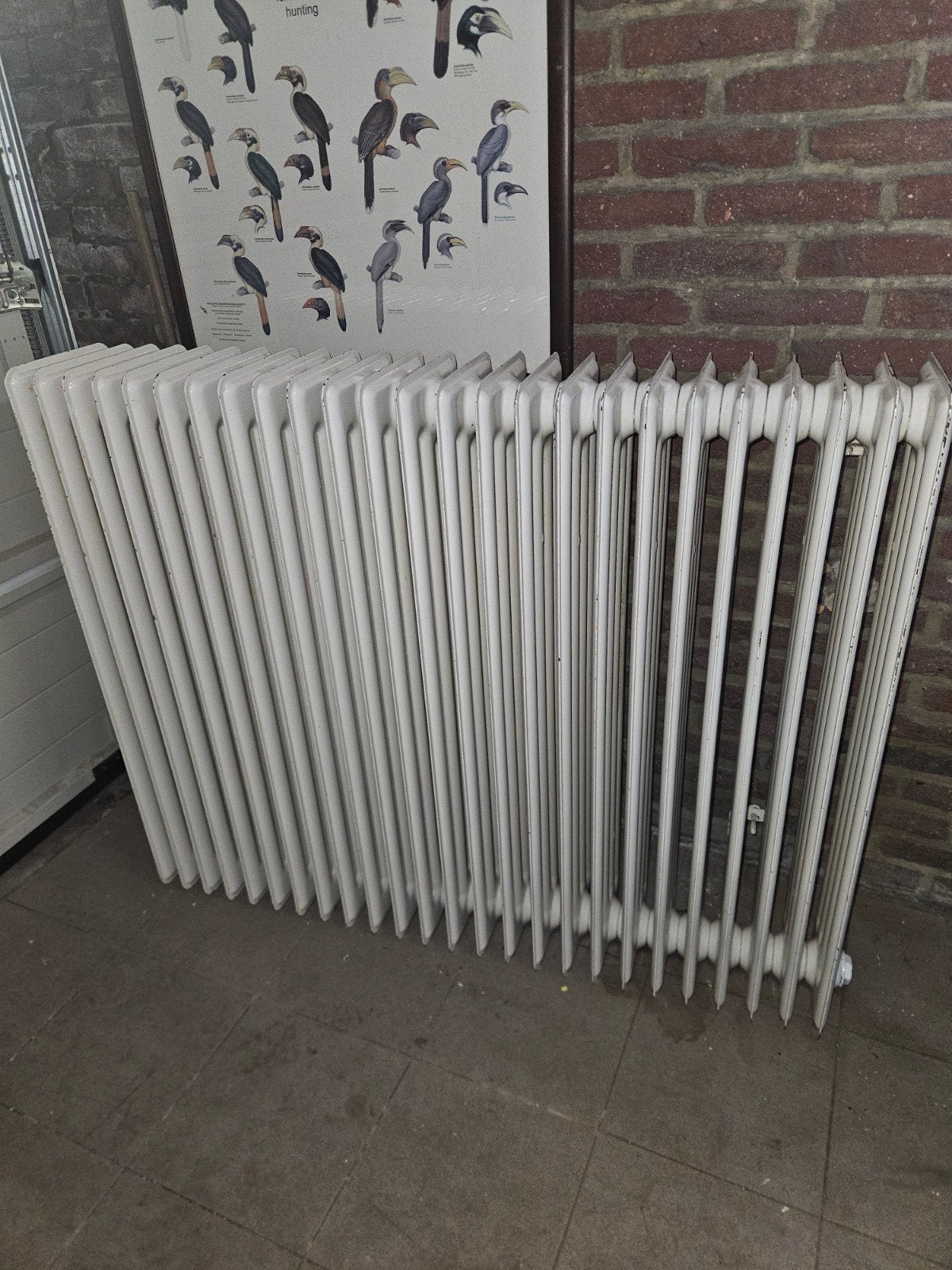 2 verschillende Lamellen radiator / kolom radiator, Gebruikt, Hoog rendement (Hr), Radiator, Ophalen of Verzenden