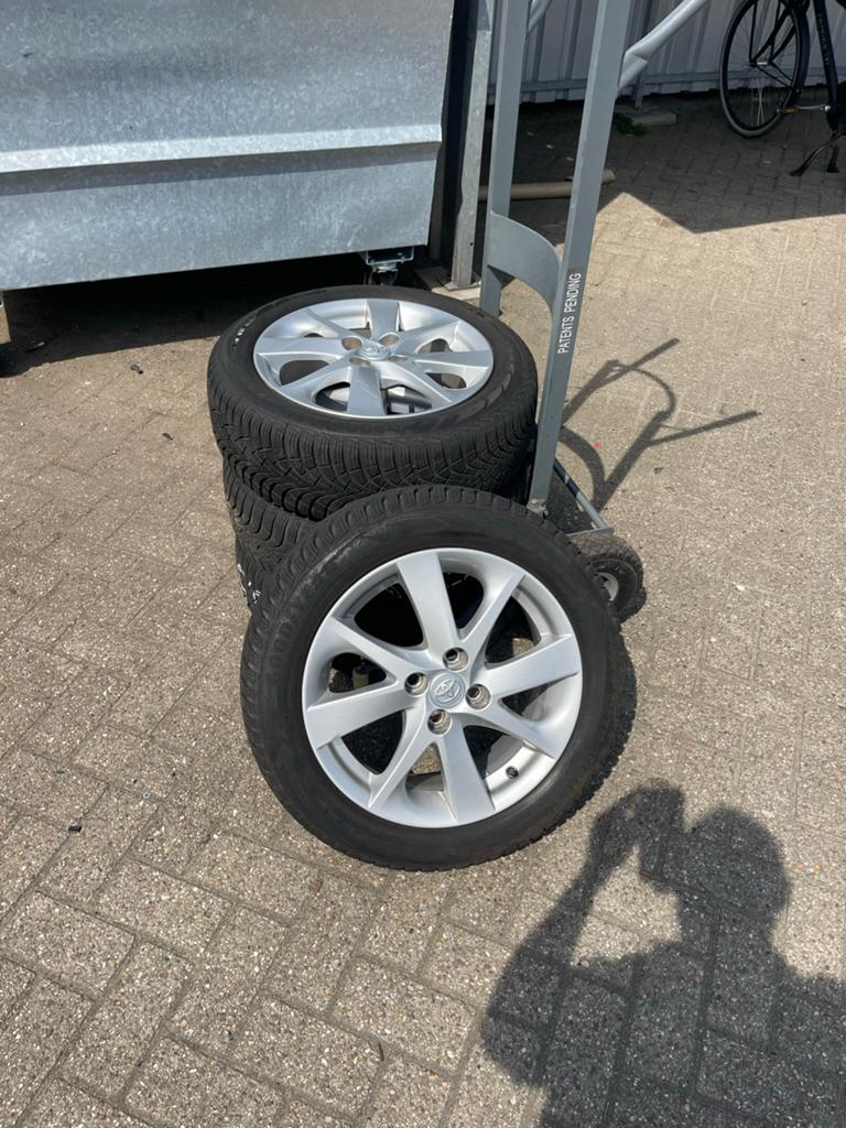 Originele Toyota 16-inch wielen, Ophalen, Gebruikt, 16 inch, Banden en Velgen