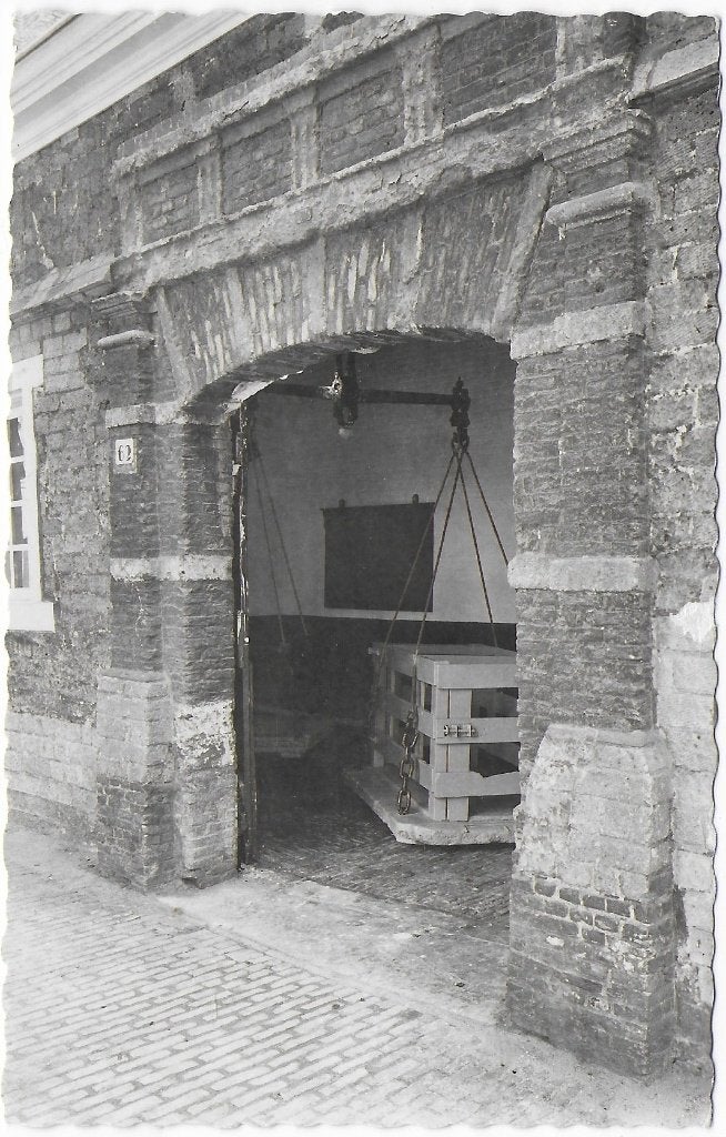 Stadswaag Vlaardingen oude ongelopen ansichtkaart (B6505), Verzamelen, Ophalen of Verzenden, 1960 tot 1980, Ongelopen, Zuid-Holland