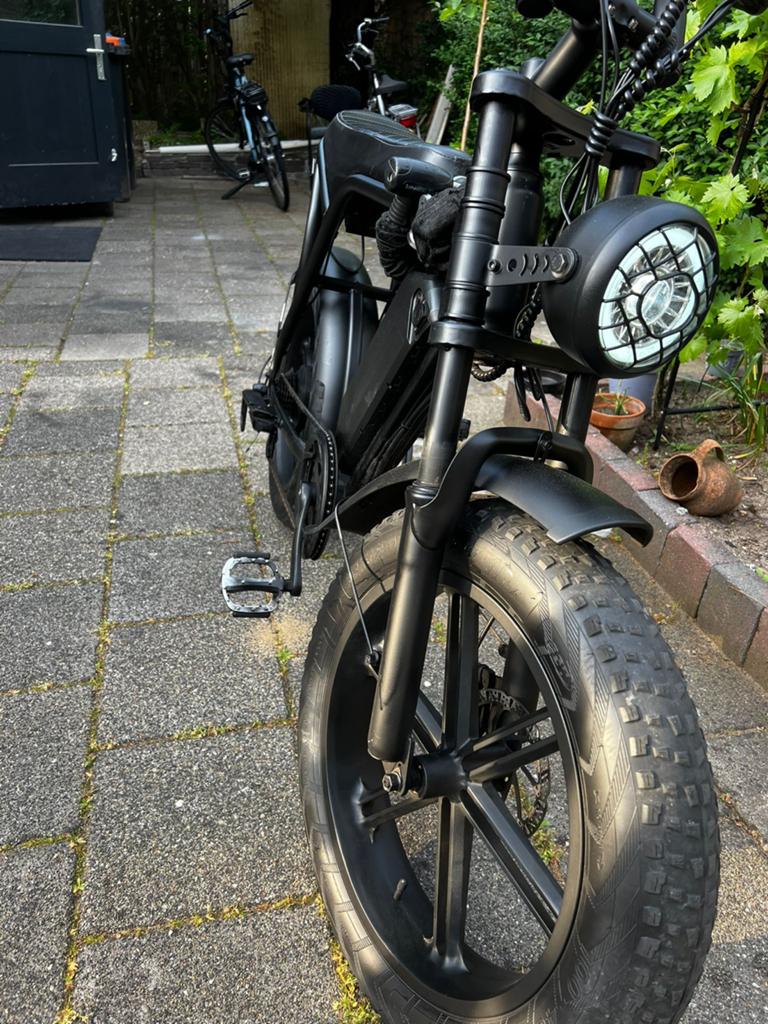 Stoere Fatbike E-bike - Zwart, Zo goed als nieuw, Ophalen of Verzenden, Zo goed als nieuw, Overige modellen