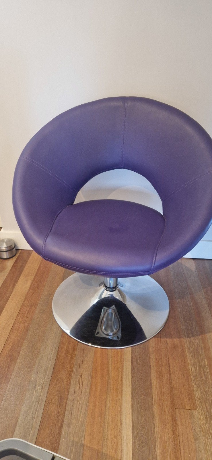 draaibare lederlook stoel, Ophalen, 50 tot 75 cm