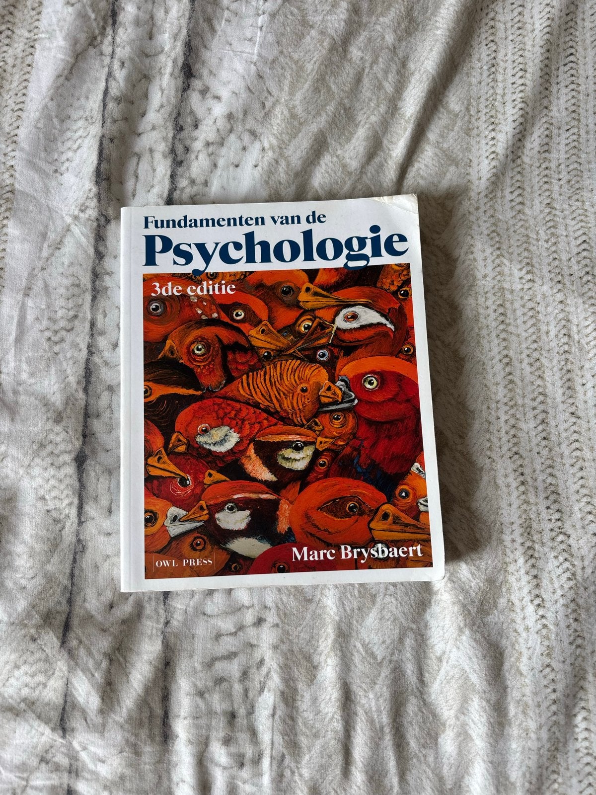 Fundamenten van de Psychologie - 3e editie, Ophalen of Verzenden, Gelezen, Overige onderwerpen