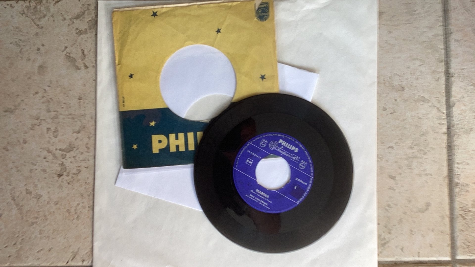 Single Max van Praag - Marina, Ophalen of Verzenden, Gebruikt, 7 inch, Nederlandstalig