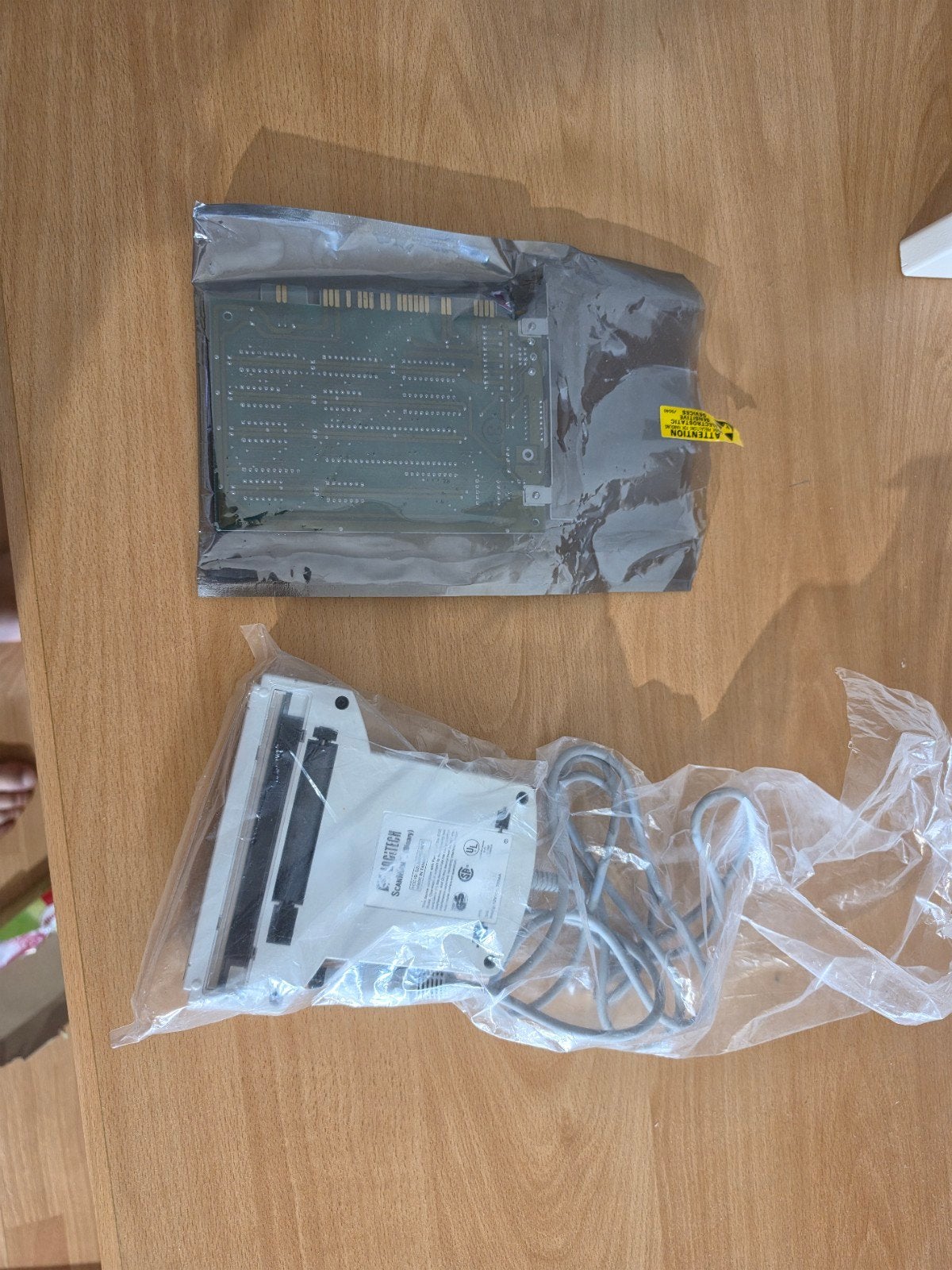 Vintage Logitech ScanMan Binary 1989 + ISA-controllerkaart, Ophalen of Verzenden