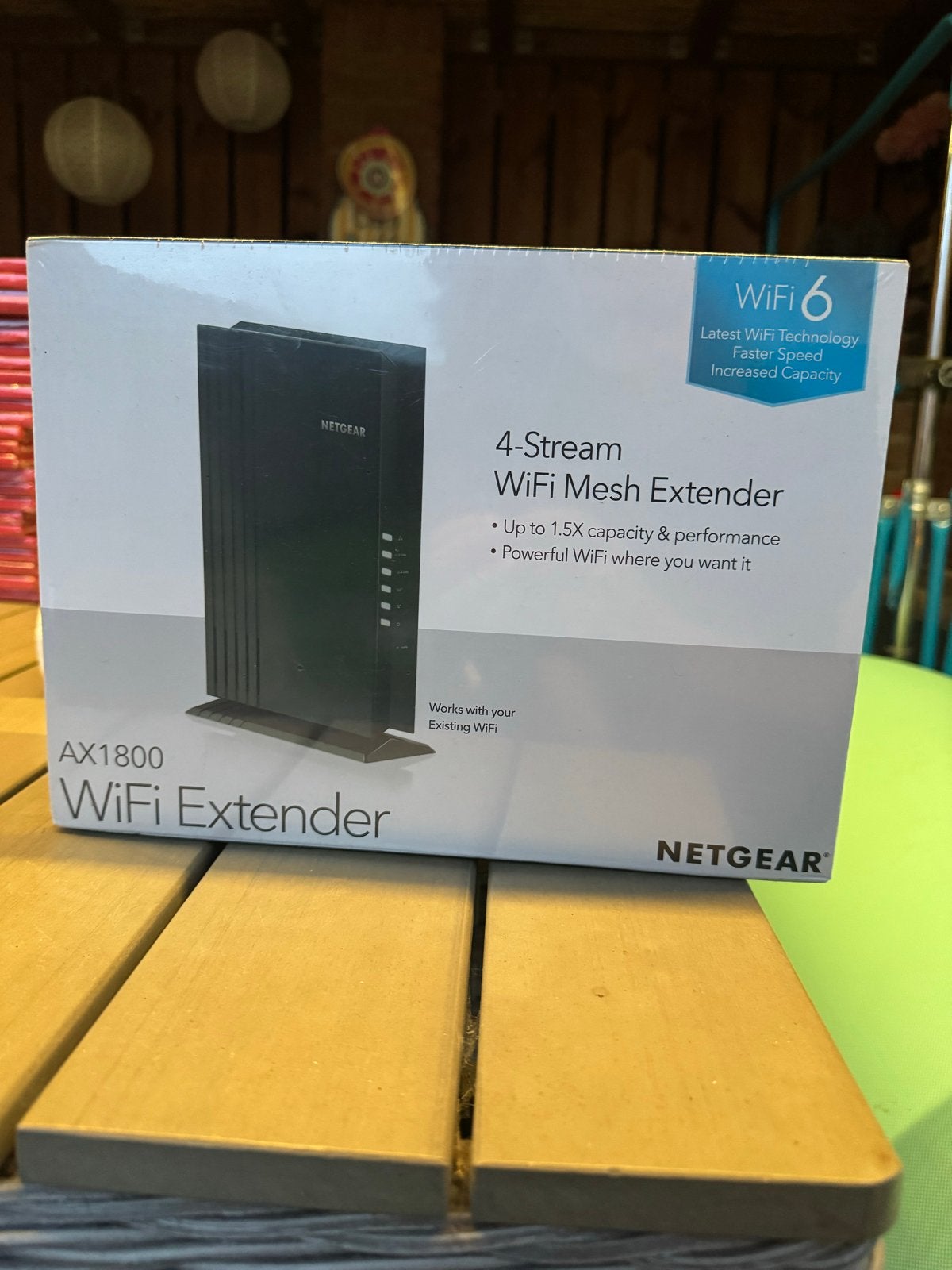 NETGEAR AX1800 WiFi 6 Mesh Extender - Nieuw in doos, Computers en Software, Ophalen of Verzenden, Nieuw, Router