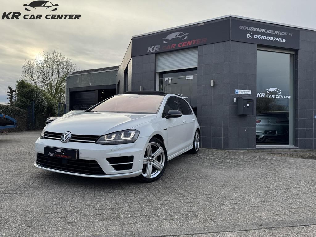 Volkswagen Golf 2.0 TSI R 4Motion PANO-KEYLESS-LEDER-ACC-DCC, Automaat, Gebruikt, Euro 6, 4 cilinders
