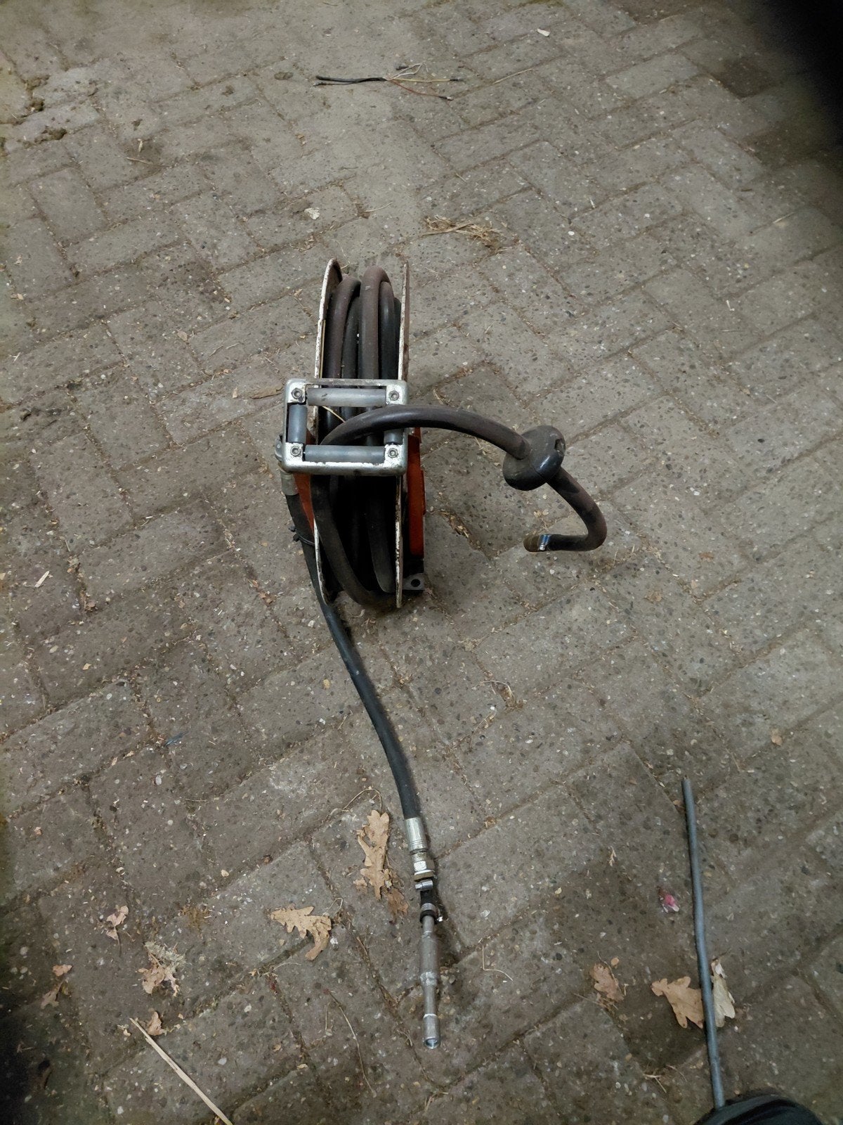 goede haspel voor lucht of vloeistof, Ophalen