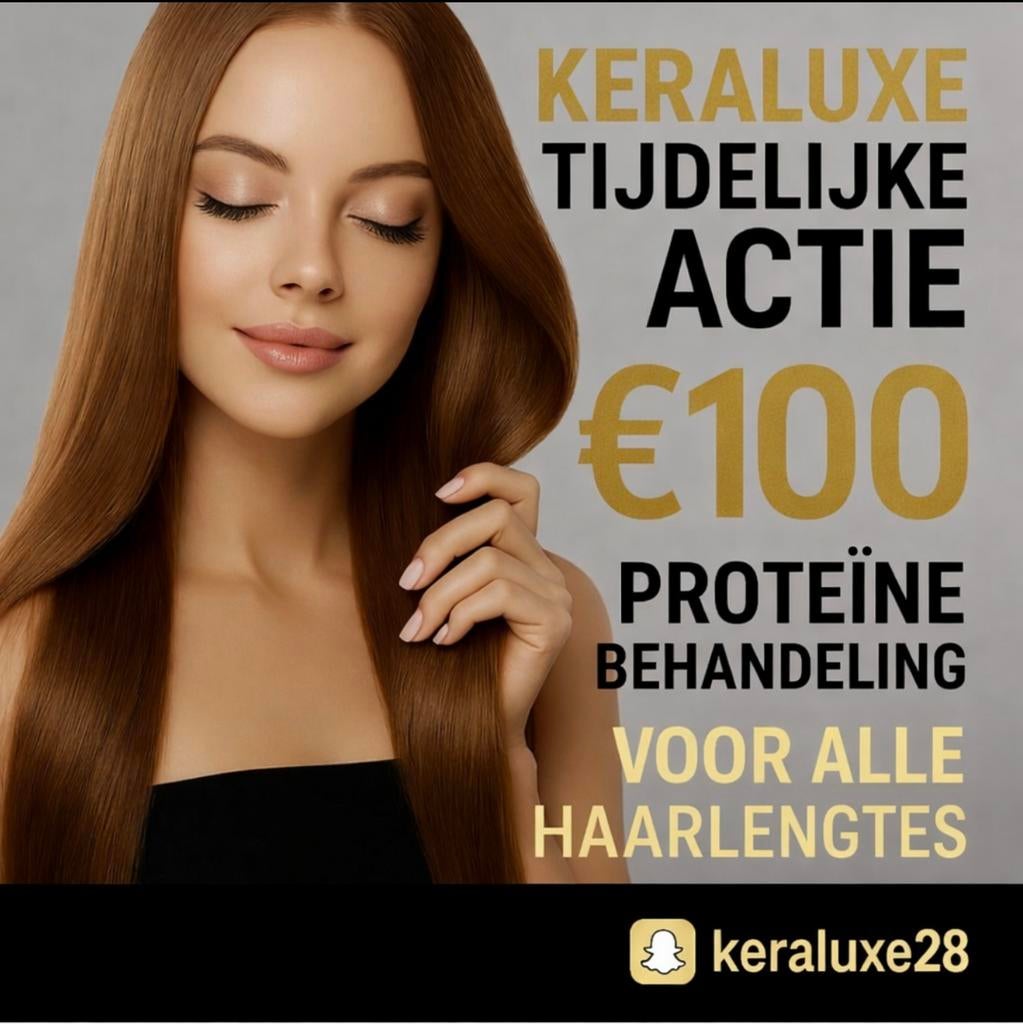 Keratine behandeling, Sieraden, Tassen en Uiterlijk, Uiterlijk | Haarverzorging, Ophalen of Verzenden, Nieuw