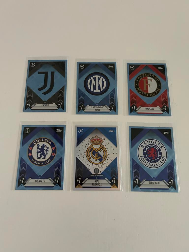 Topps Match Attax Champions League Club Kaarten, Ophalen of Verzenden, Zo goed als nieuw, Meerdere kaarten