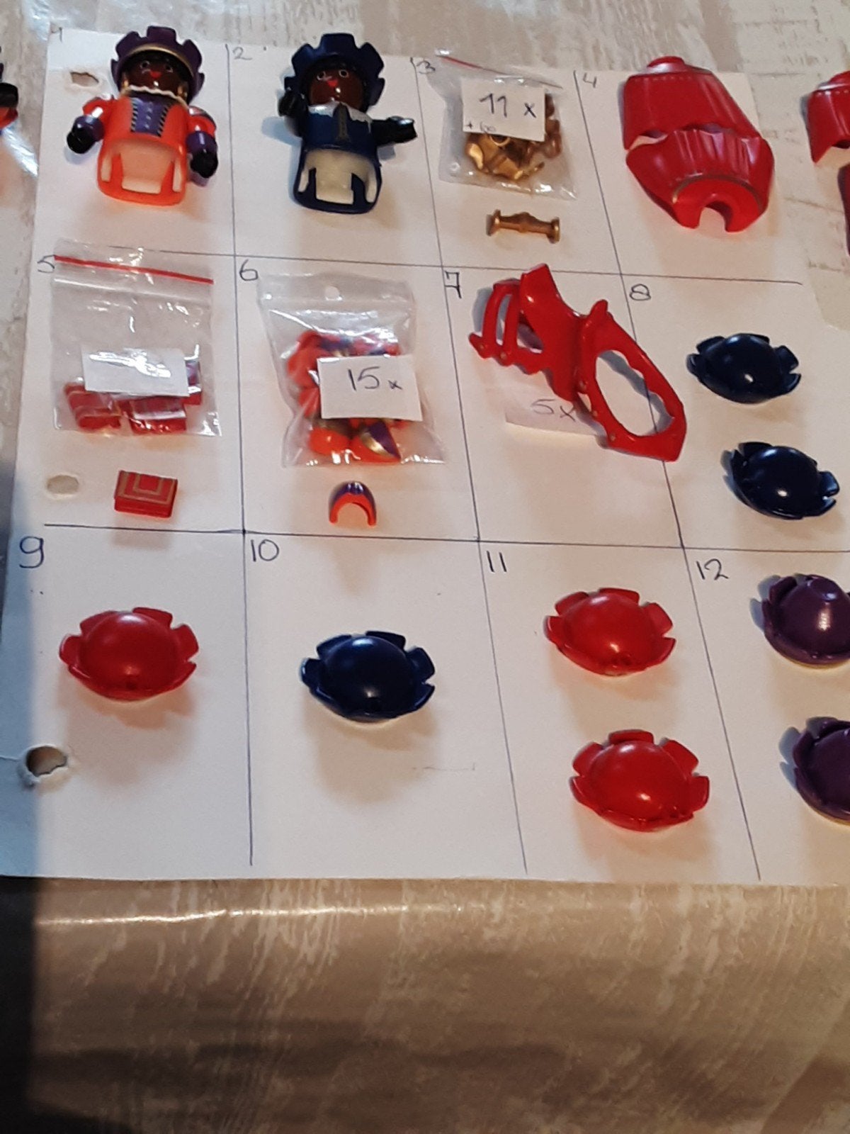 sint, Piet, onderdelen., Losse onderdelen, Overige typen, Zo goed als nieuw, Family fun