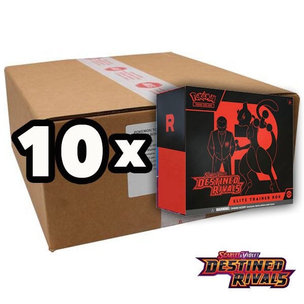 POKEMON Destined Rivals ETB cases, Ophalen of Verzenden, Zo goed als nieuw, Boosterbox