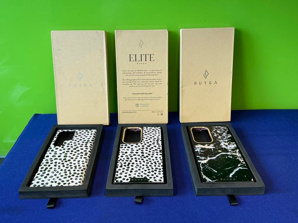 Burga telefoonhoesjes voor Samsung Galaxy (3 stuks), Ophalen of Verzenden, Nieuw, Overige modellen, Hoesje of Tasje