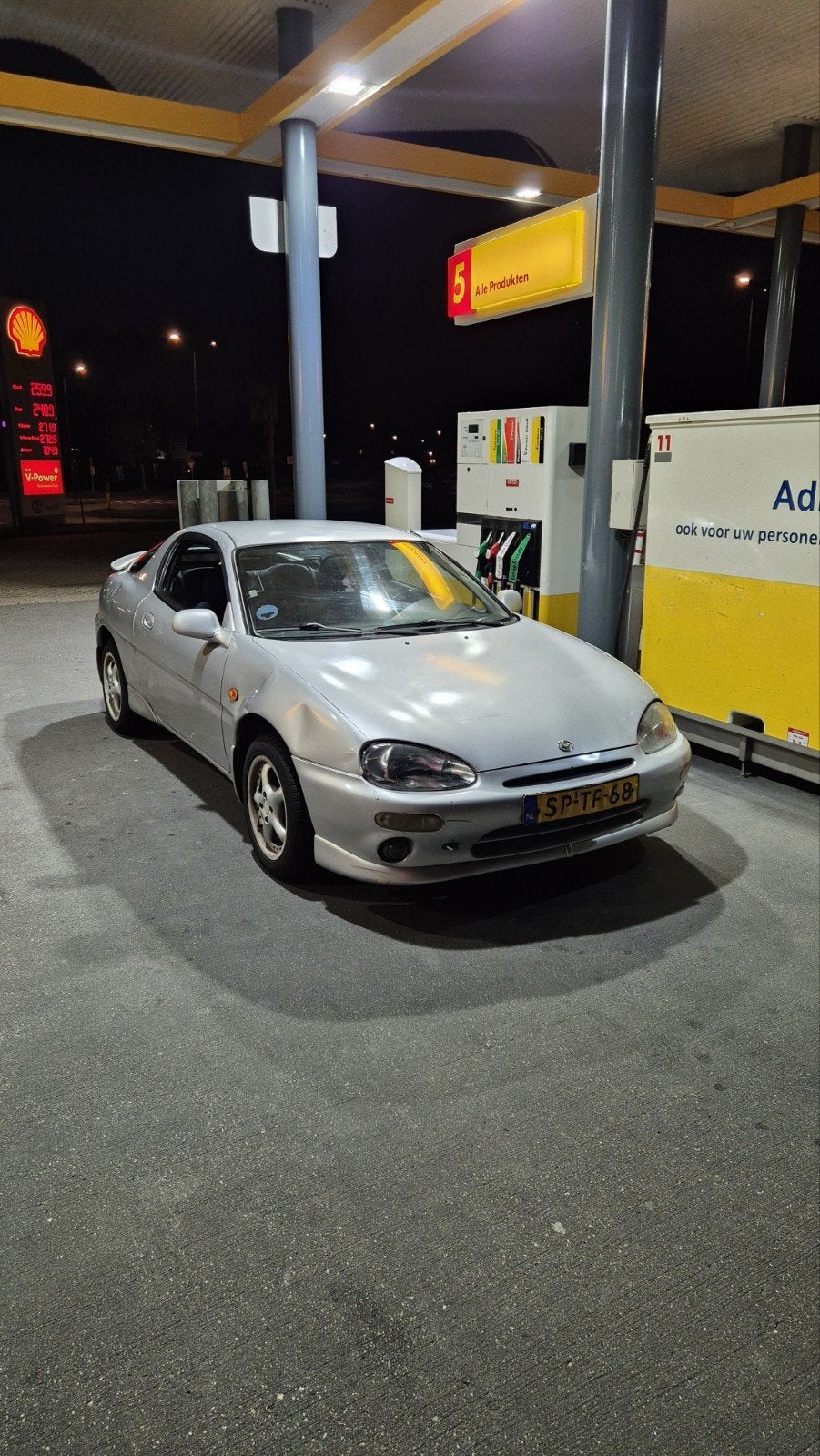 Mazda MX-3 1.6 I 16V 1998 Grijs, Auto's, Voorwielaandrijving, MX-3, 4 cilinders, 400 kg
