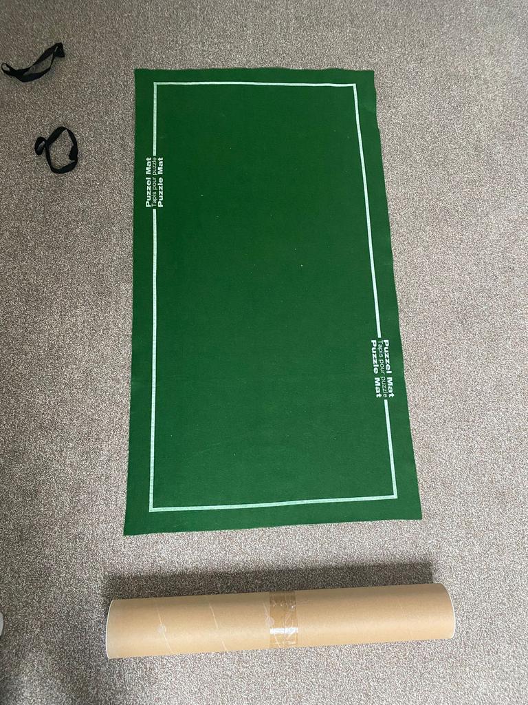 Puzzelmat voor legpuzzels - Groen, Ophalen, 500 t/m 1500 stukjes, Gebruikt, Legpuzzel