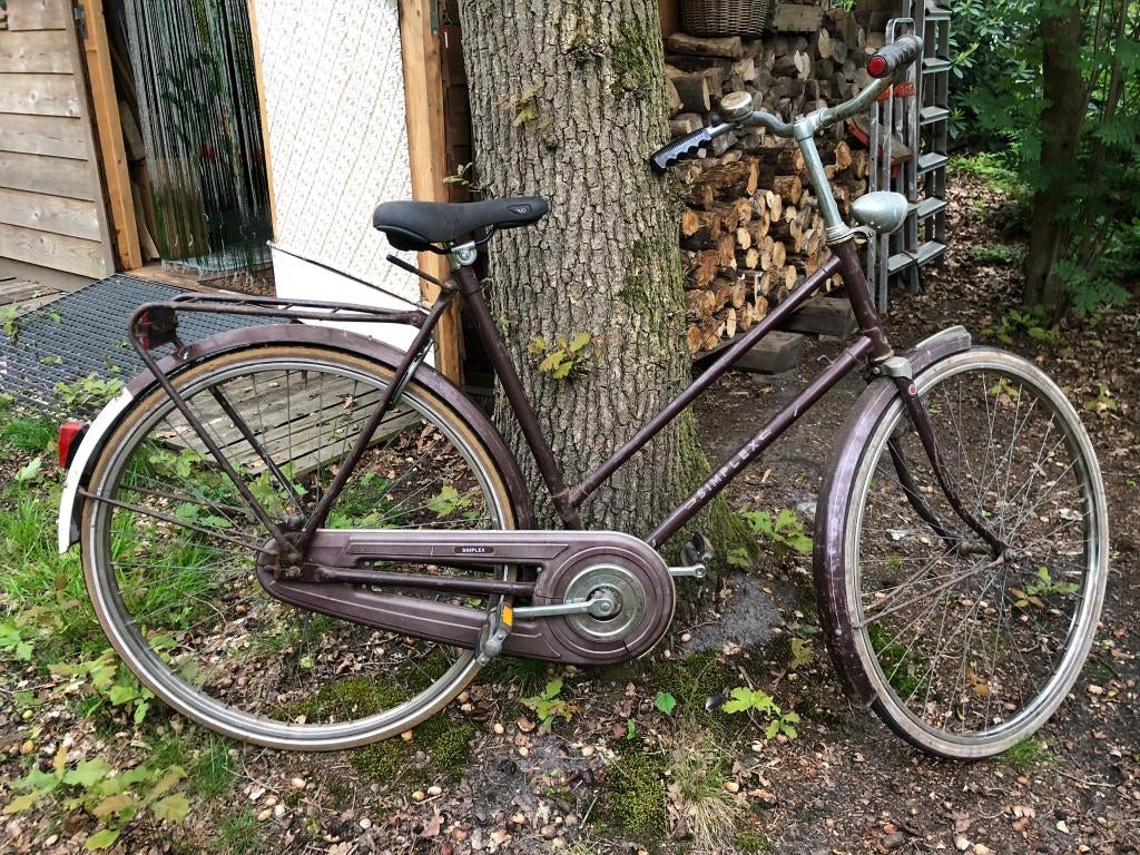 fiets, Fietsen en Brommers, Fietsen | Dames | Damesfietsen, Ophalen, Gebruikt, Terugtraprem, Overige merken
