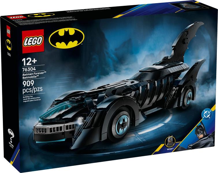 Lego Super Heroes set 76304 Batman Forever Batmobile, Ophalen of Verzenden, Nieuw, Complete set, Lego