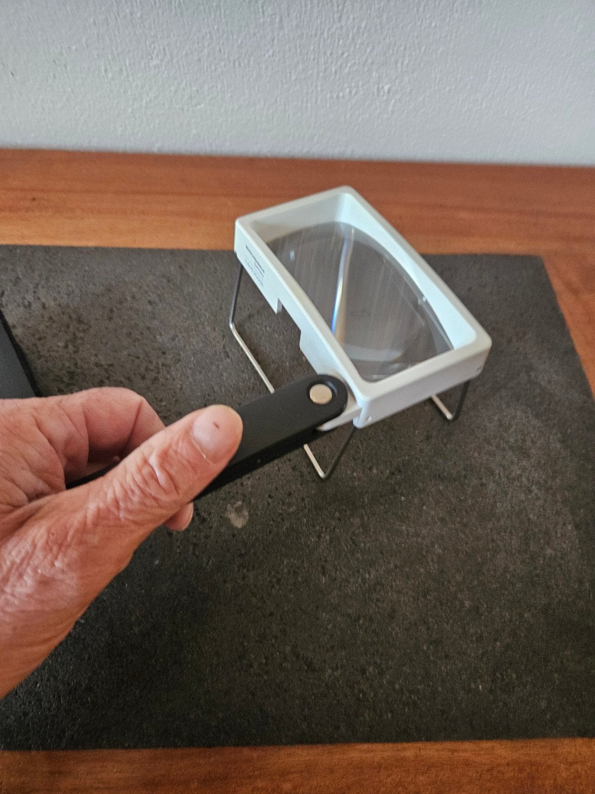 Eschenbach Handloep zgan 2,6x/6,3D/250, Hobby en Vrije tijd, Ophalen, Zo goed als nieuw, Vergrootglas of Loep