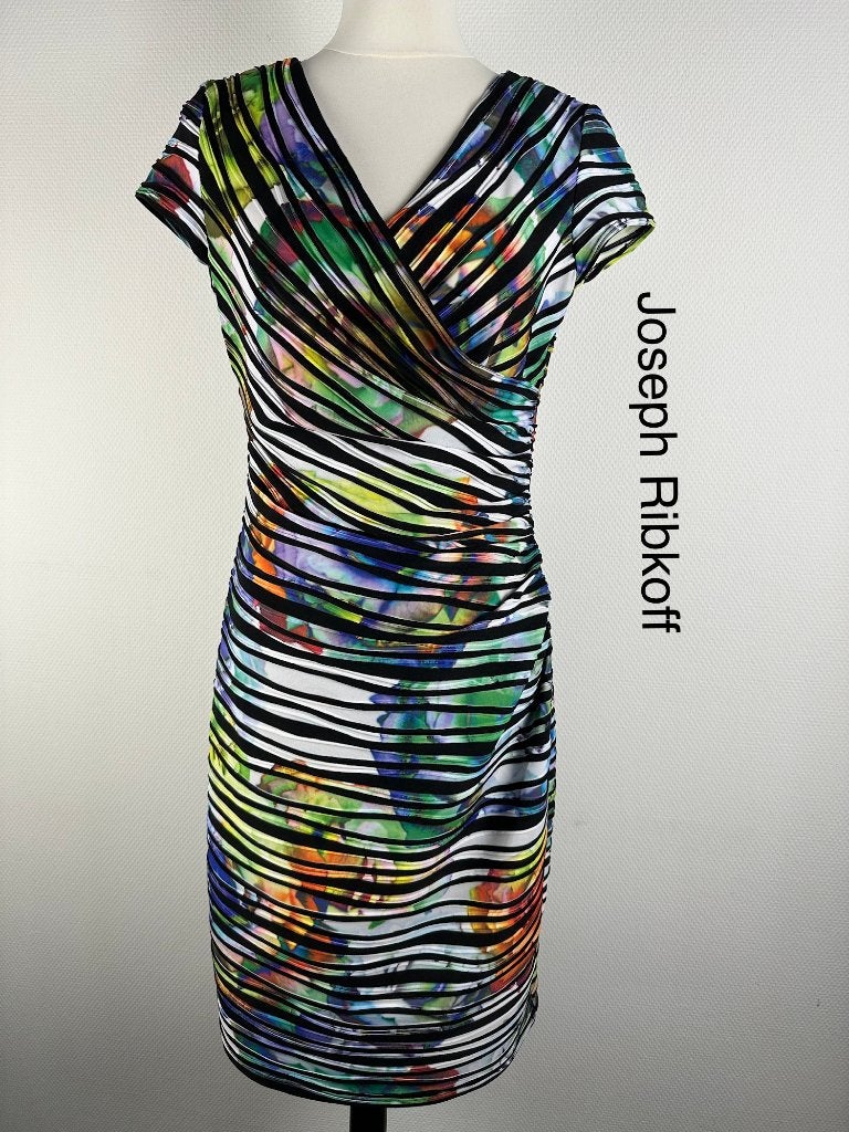 Joseph Ribkoff Jurk  (mt: 40) 17,3/255, Kleding | Dames, Jurken, Zo goed als nieuw, Maat 38/40 (M), Zwart, Knielengte, Ophalen of Verzenden
