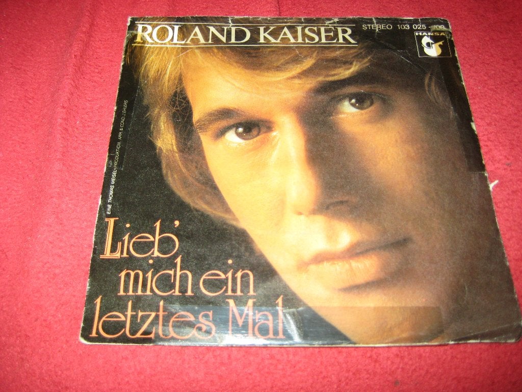 Roland Kaiser: Lieb mich ein letztes Mal, Ophalen of Verzenden, Zo goed als nieuw, Pop, Single