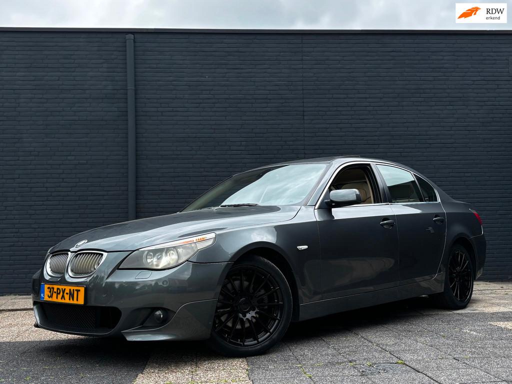 BMW 5-serie 525i High Executive | Schuifdak | Leder, Auto's, BMW, Bedrijf, Te koop, 5-Serie, ABS, Airconditioning, Alarm, Automatische klimaatregeling