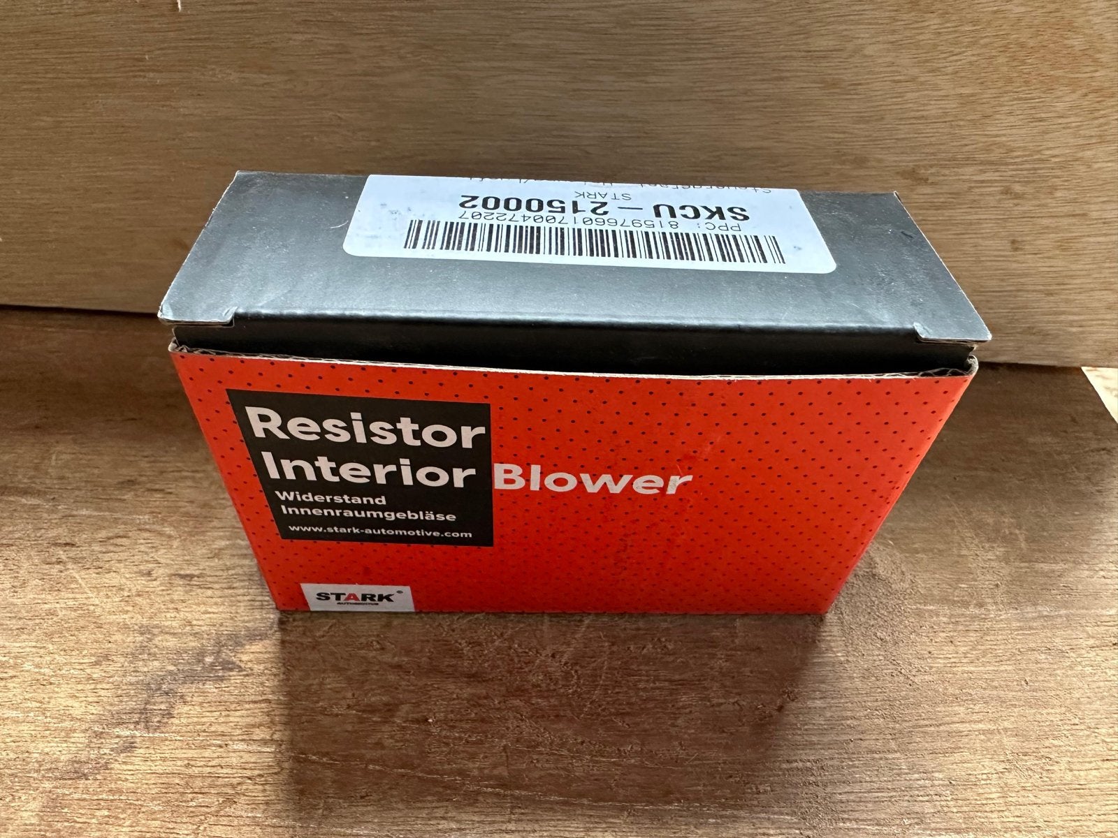 STARK Interieur Blower Weerstand SKCU-2150002, Auto-onderdelen, Ophalen of Verzenden, Nieuw