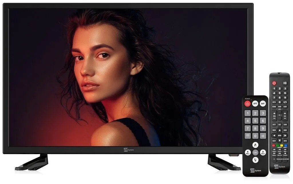 12 volt TV voor camper/caravan: Telesystem Palco 22", Ophalen of Verzenden