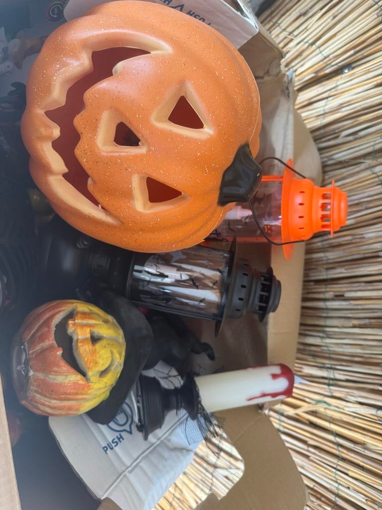Halloween, Ophalen of Verzenden, Zo goed als nieuw, Versiering, Halloween of Griezel