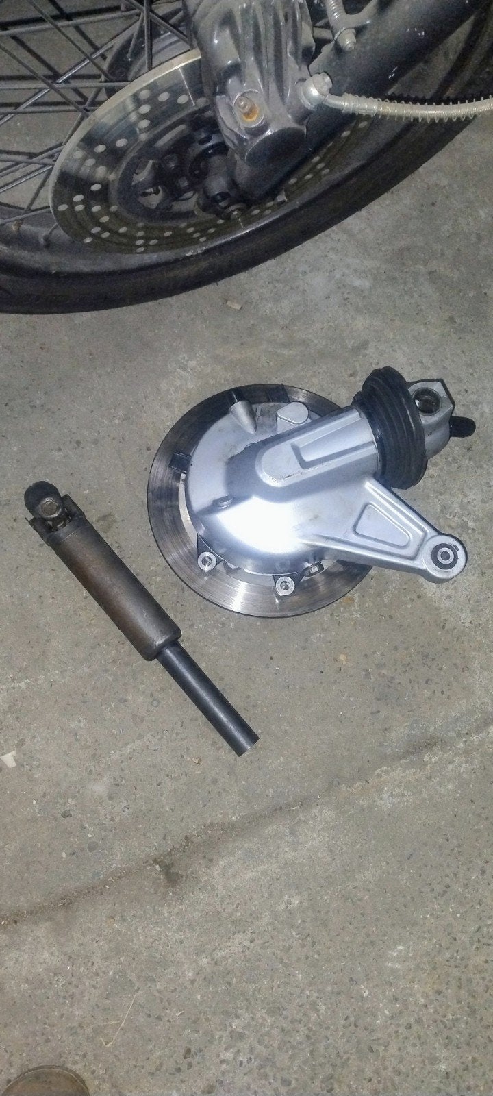 Bmw k1200 lt eind overbrenging, cardan as., Ophalen, Gebruikt