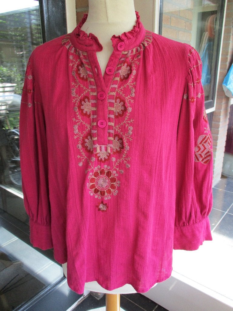 Antik Batik M/40, Maat 38/40 (M), Verzenden, Zo goed als nieuw, Roze